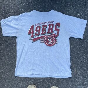 San Francisco 49ers Gray T-Shirt vintage 90s men’s size XL